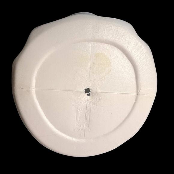 VTG Empire Spooky Ghost Face Plastic Blow Mold Bucket Pail Halloween Trick Treat - Picture 5 of 12